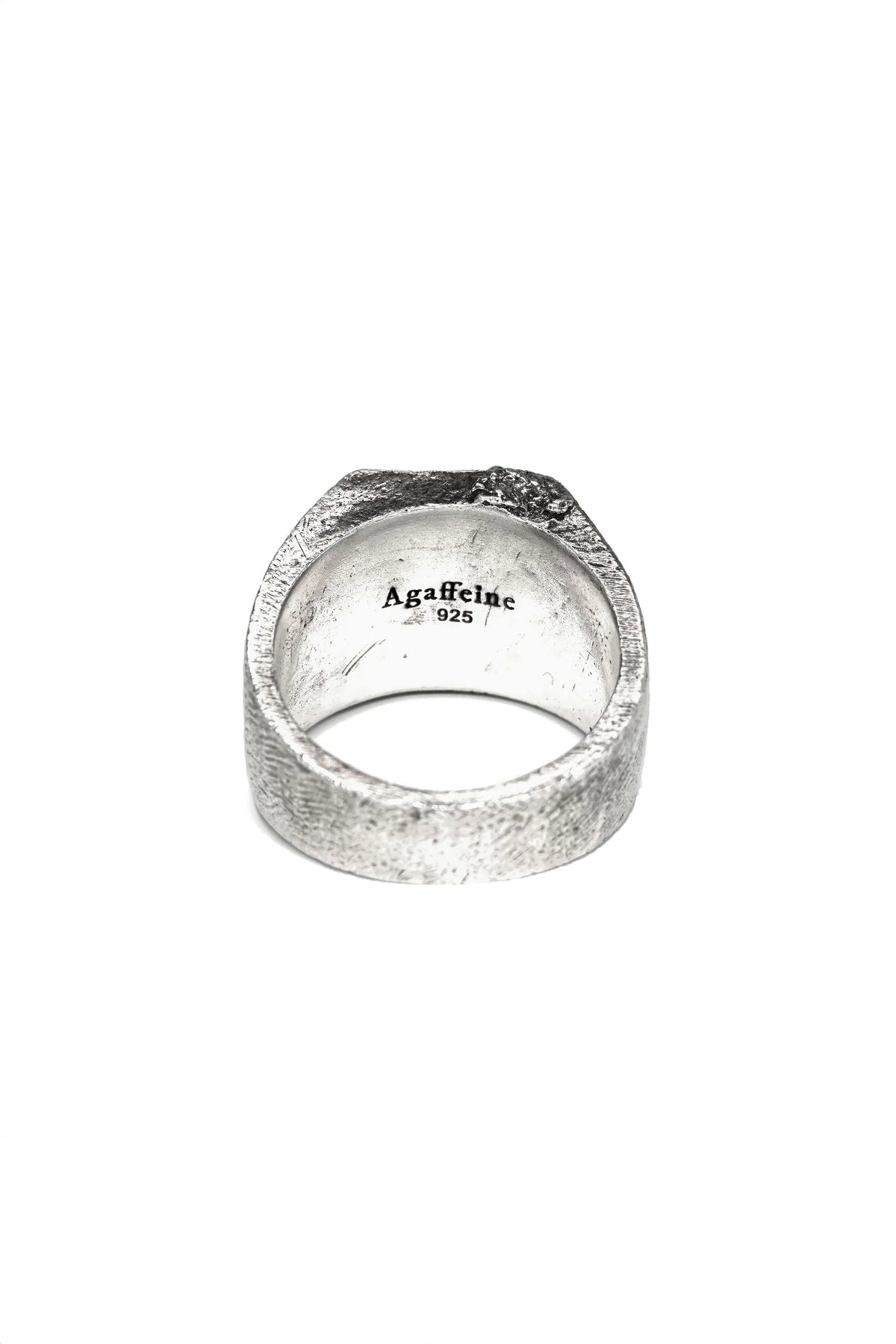 Burnt blossom ring