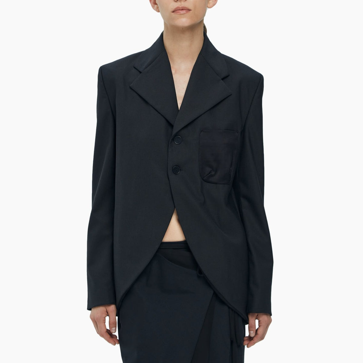 Wool twill jacket