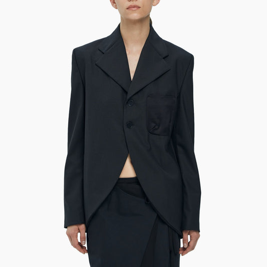 Wool twill jacket