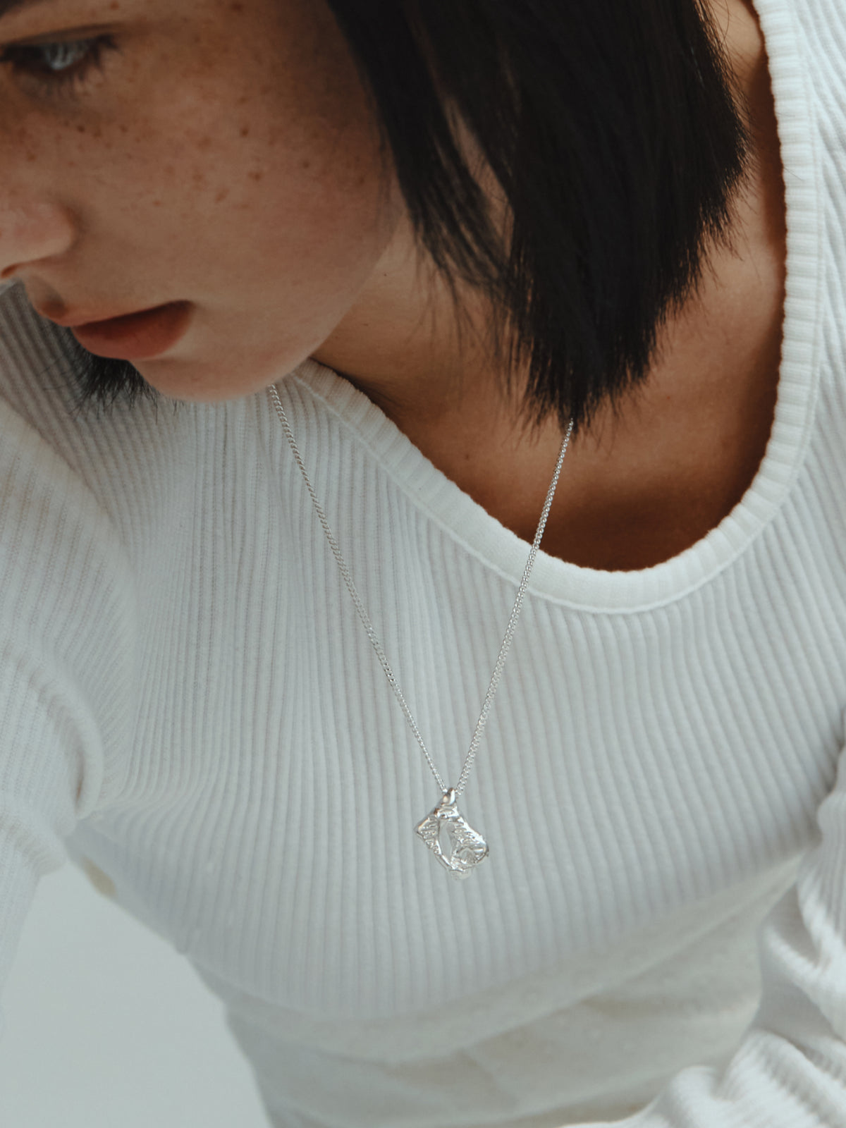 Ocean current necklace