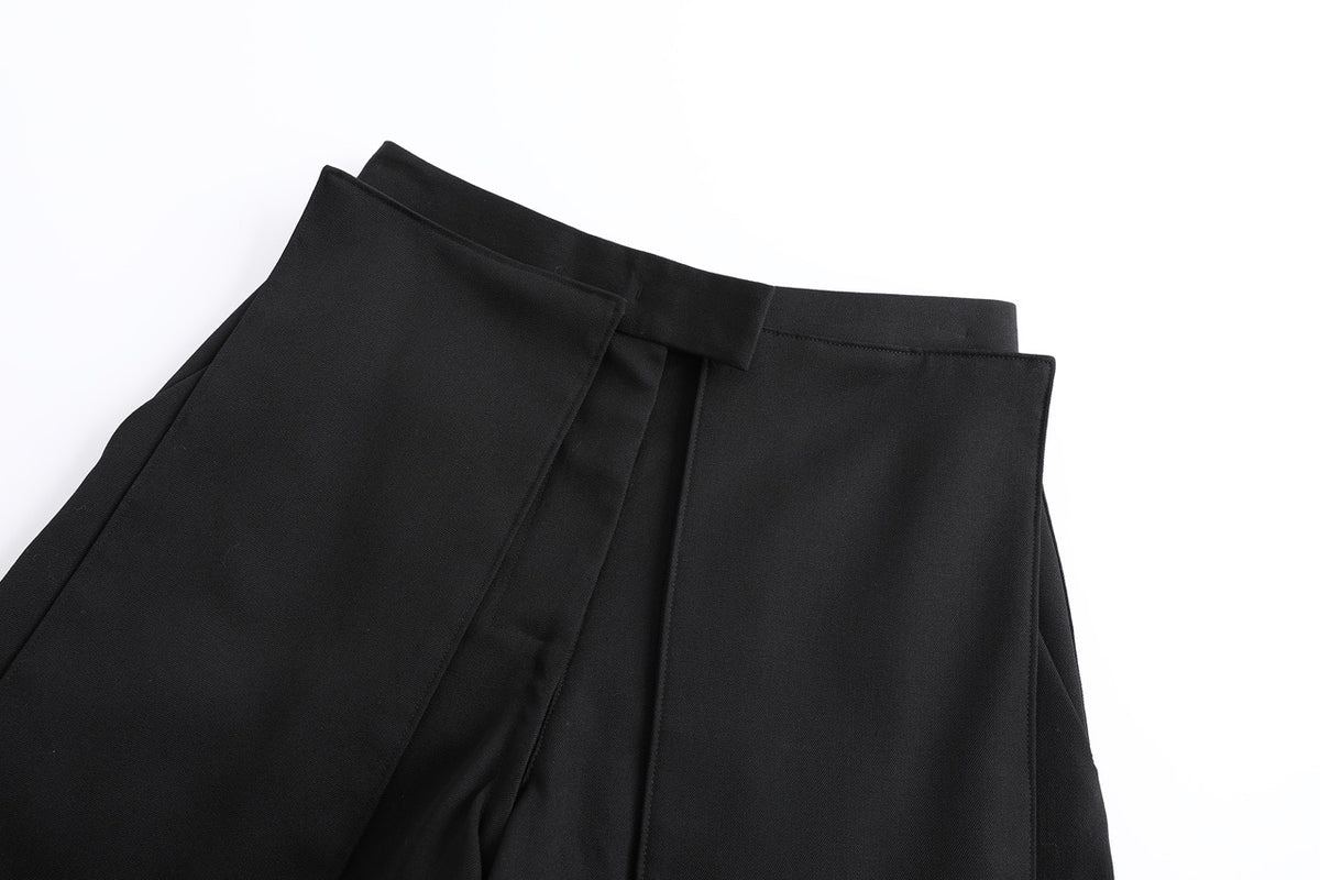 Detachable panel construction trousers