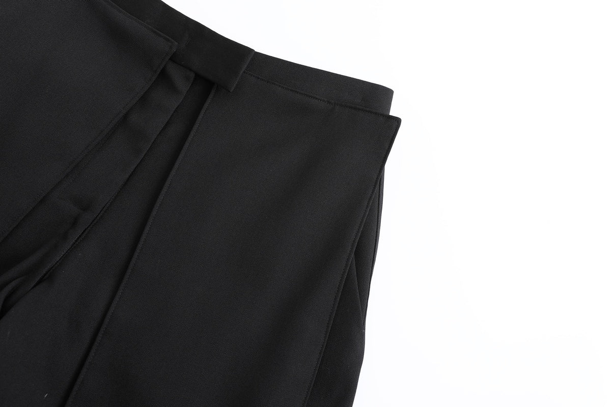 Detachable panel construction trousers