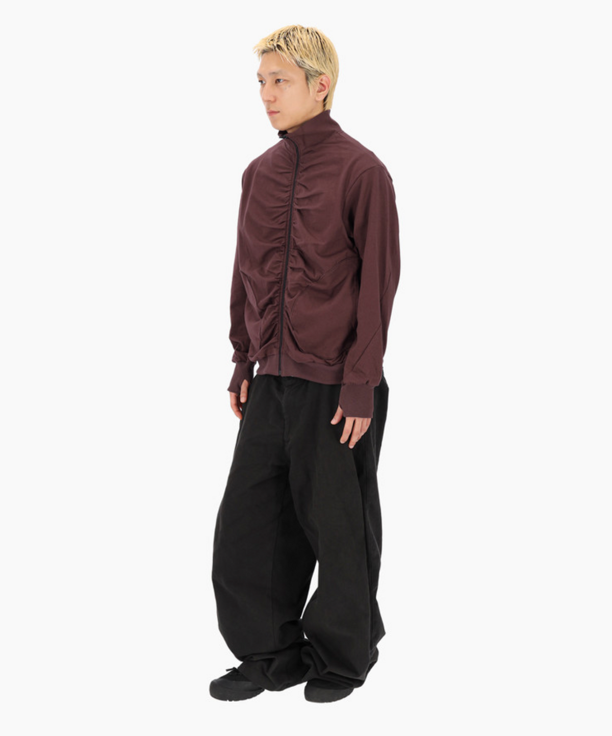 Roots zip-up russet