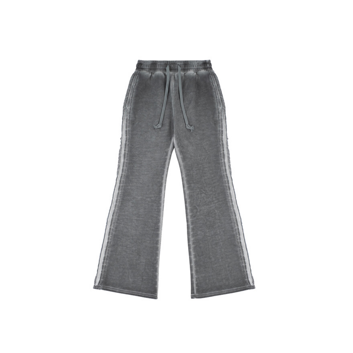 Signature lunar garment washing pants charcoal