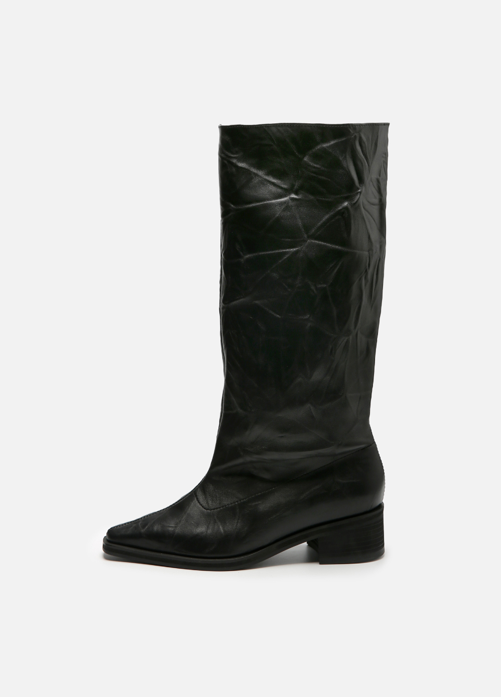 Senia ankle boots / black leather