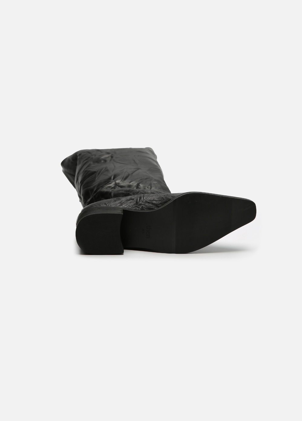 Senia ankle boots / black leather