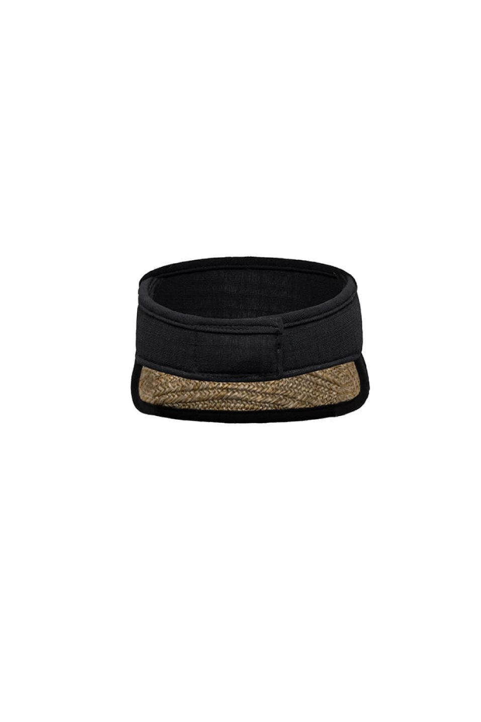 Straw sun visor