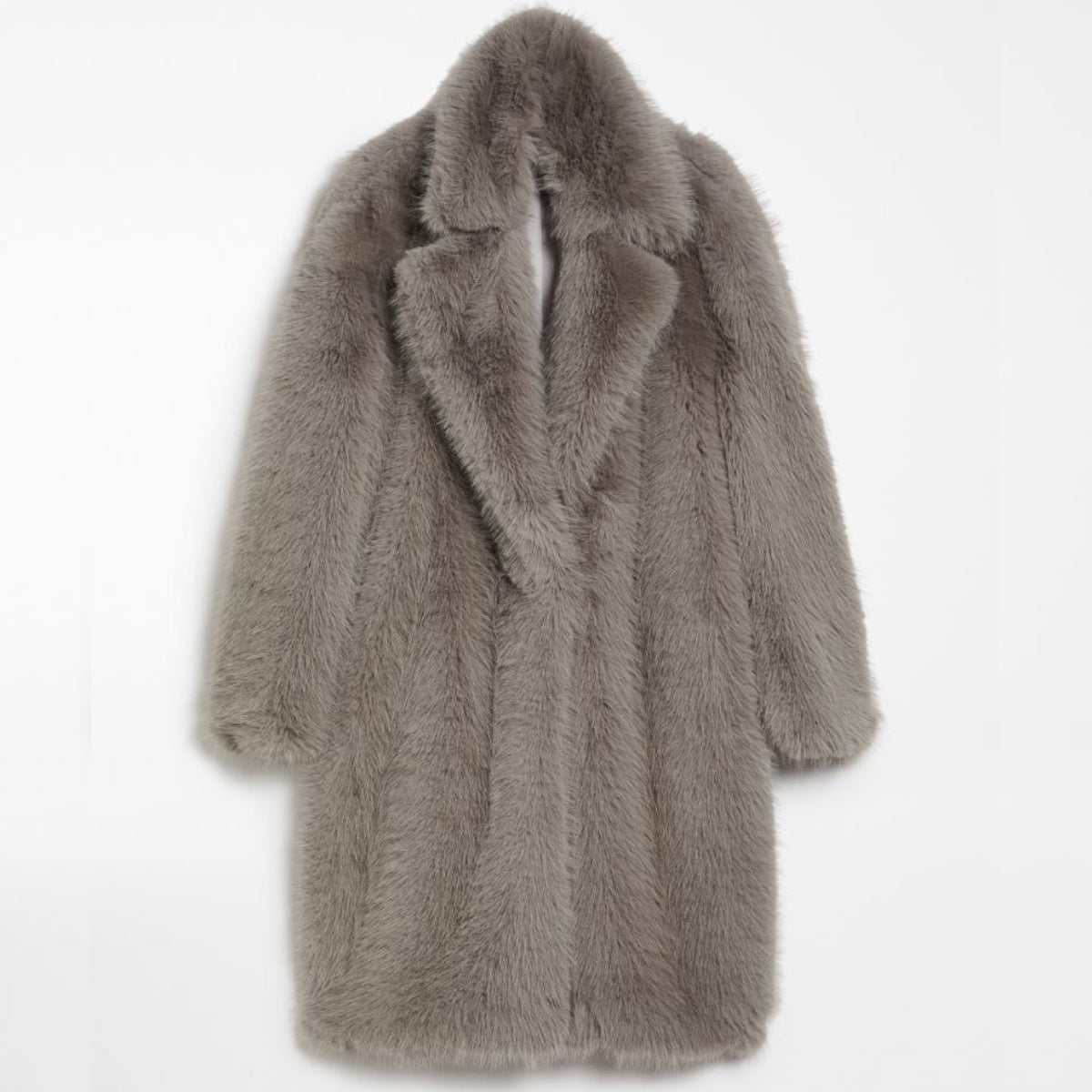 Faux fur coat