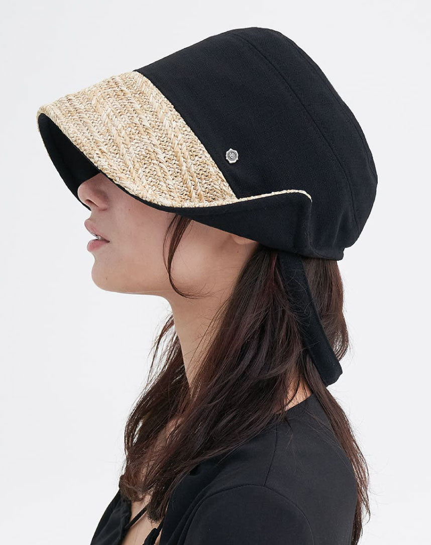 Rocha summer bonnet straw