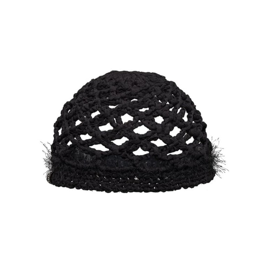 Chiffon weaving beanie