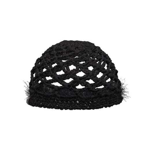 Chiffon weaving beanie