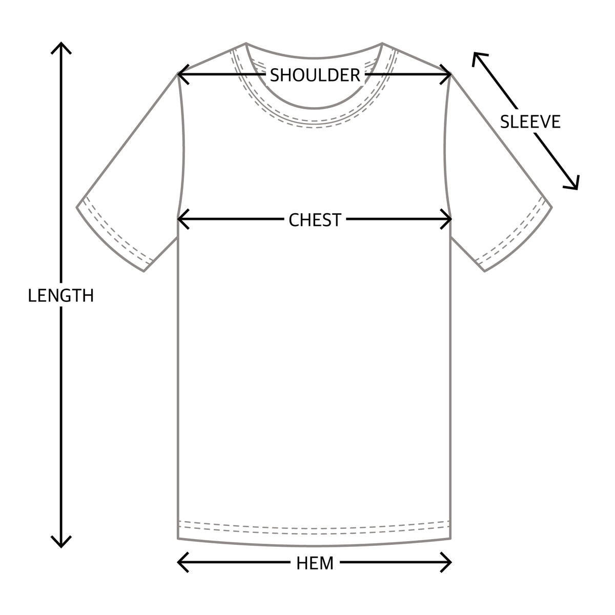 Oversized T-Shirt Grey