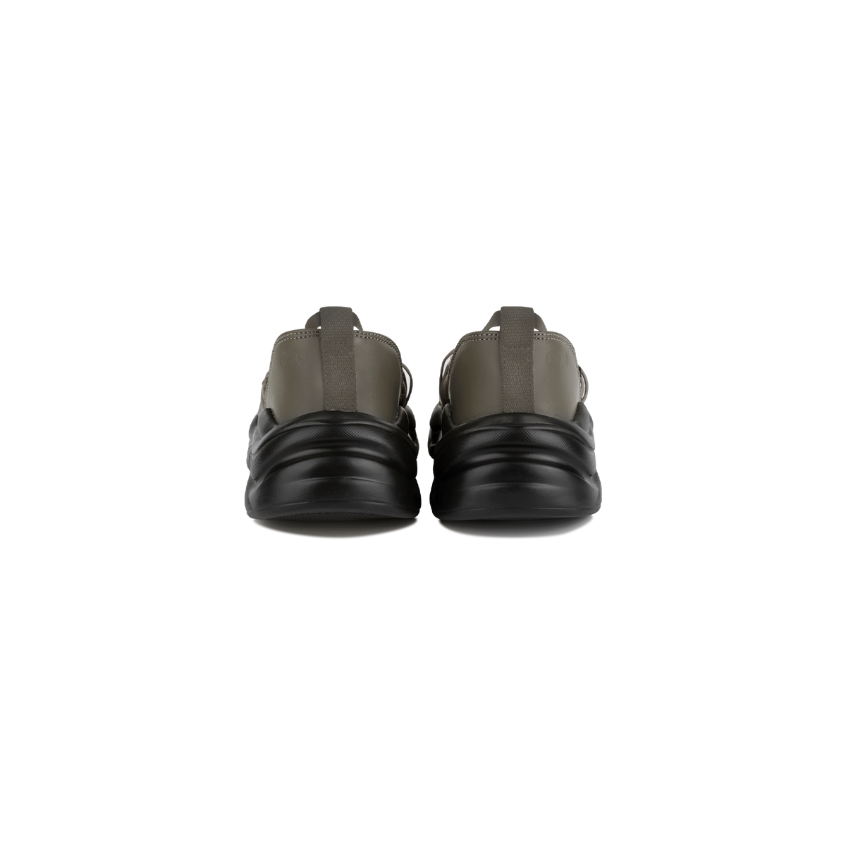 Strap toe sneakers stone brown