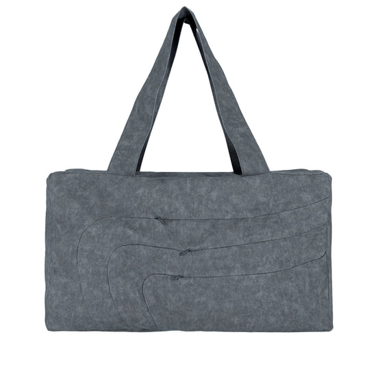 Strata boston bag graphite charcoal