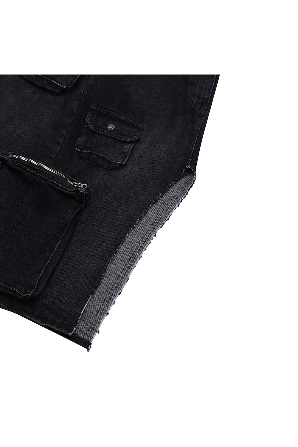 Atypical cargo midisSkirt charcoal