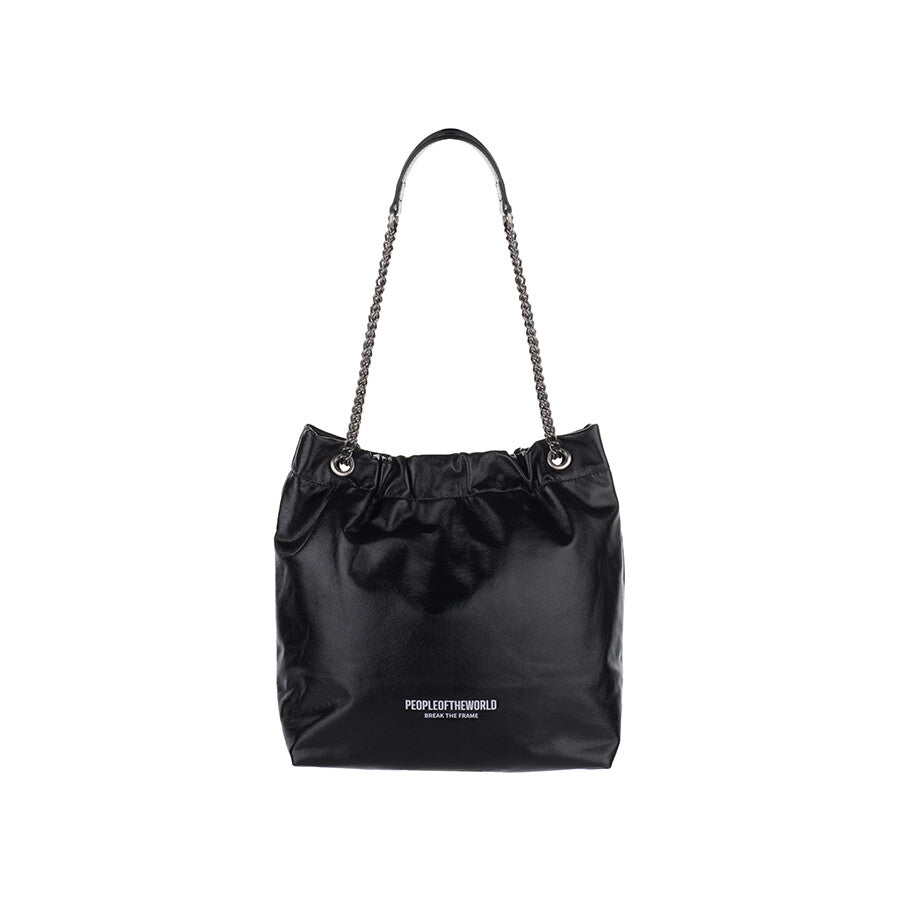 Mellow  chain shoulder bag black