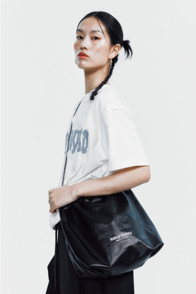 Mellow  chain shoulder bag black