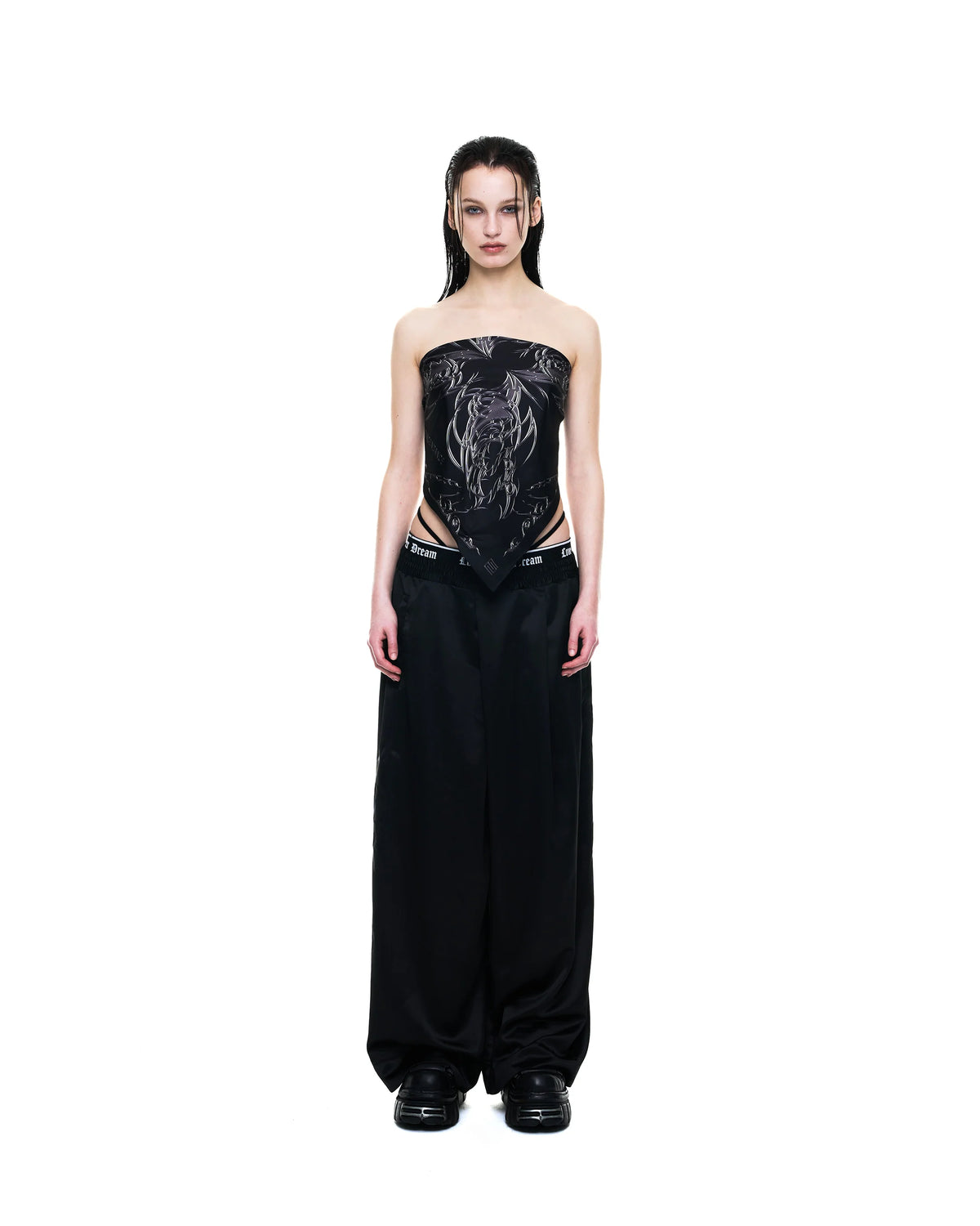 Trival trousers silk