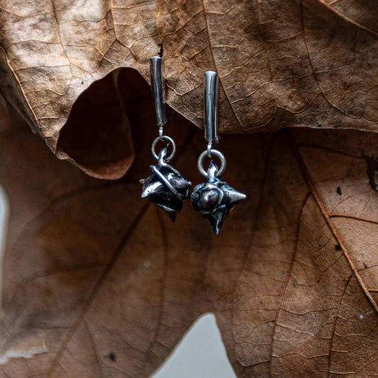 Spike ball earring