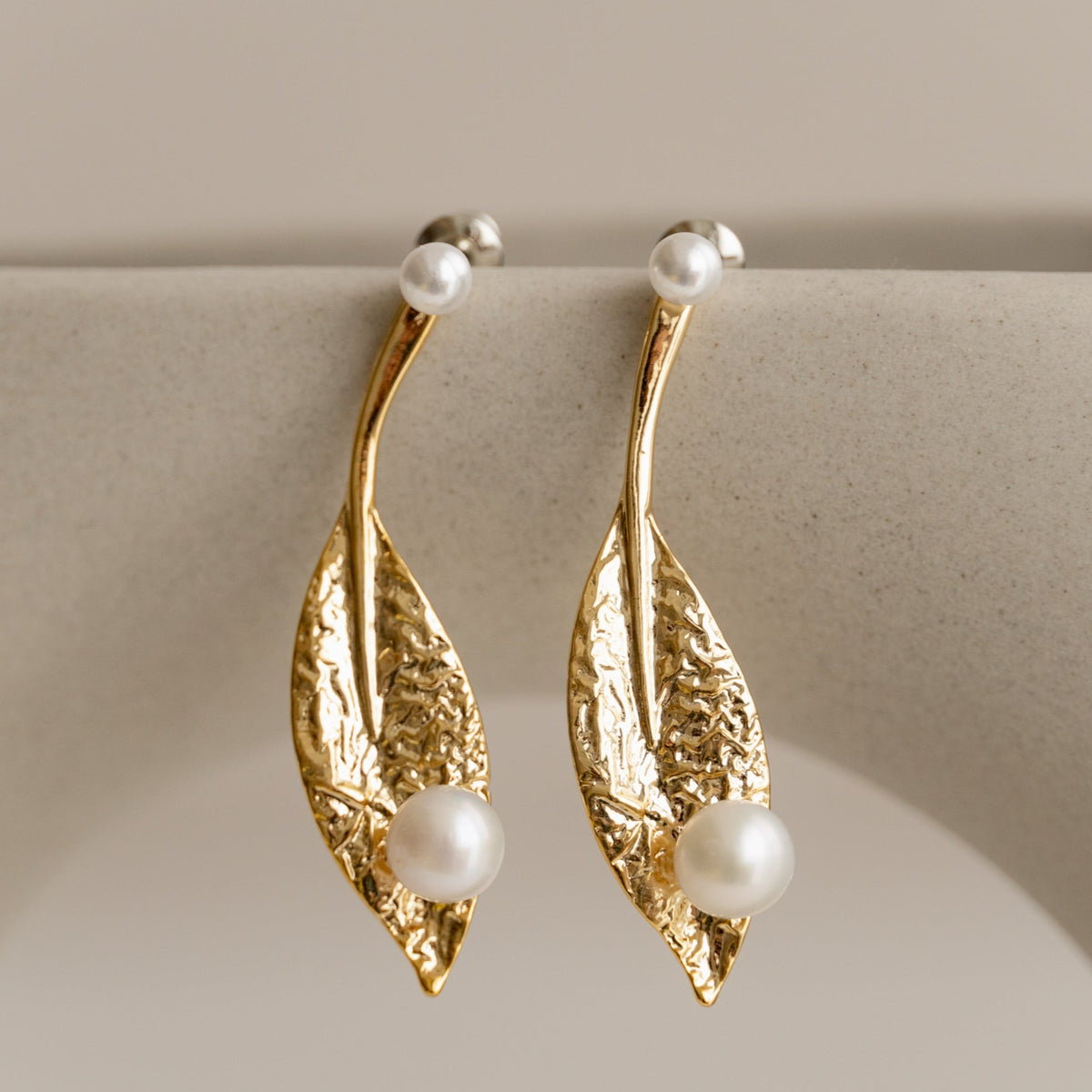 Leaf Dangle Earrings